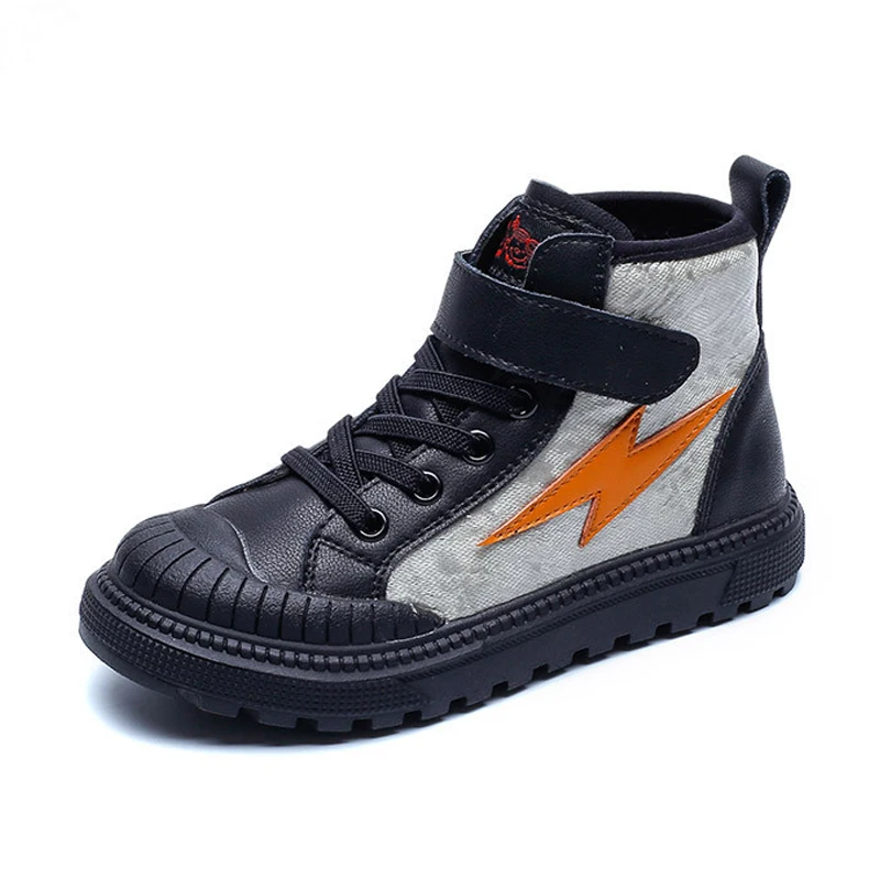 Зимние кроссовки для девочек детская обувь спортивная из натуральной кожи