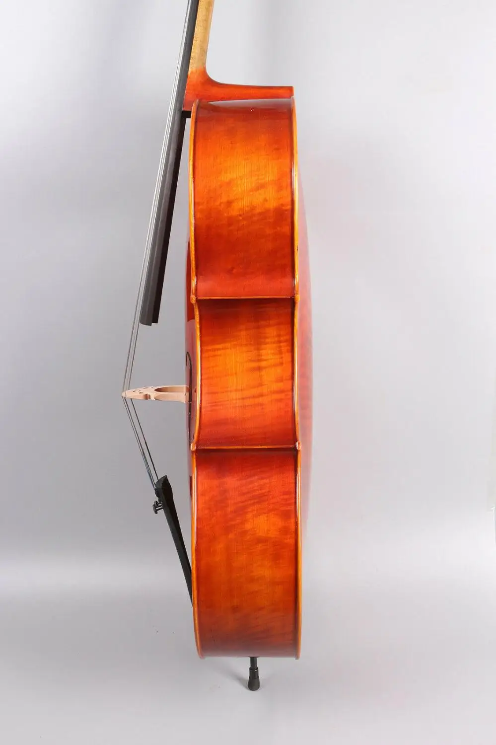 Мастер Виолончель 4/4 высокая степень cello твердой древесины мощный звук ручной работы#675