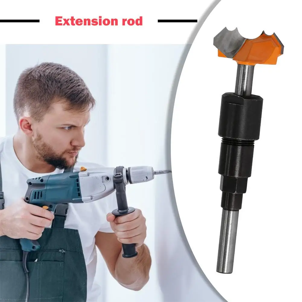 

Woodwork Router Bit Extension Rod Engraving Machine Milling Multifunction Durable Cutter Lengthen Bar Router Bit Accessory
