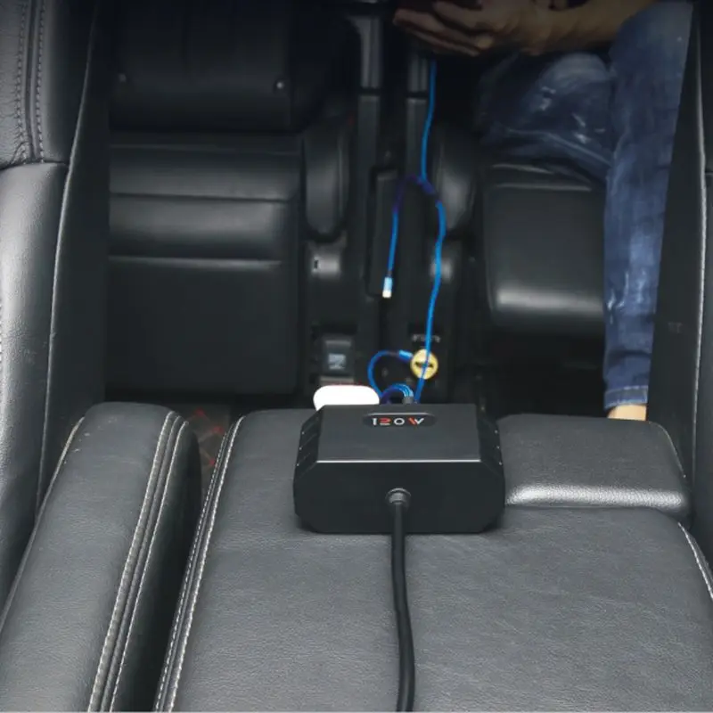Автомобильное заднее сиденье двойной USB телефон зарядное устройство прикуриватель адаптер питания X3UB