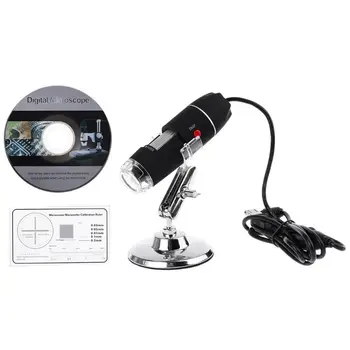 

1600X Camera 8LED OTG Endoscope USB Digital Microscope Magnification with Stand