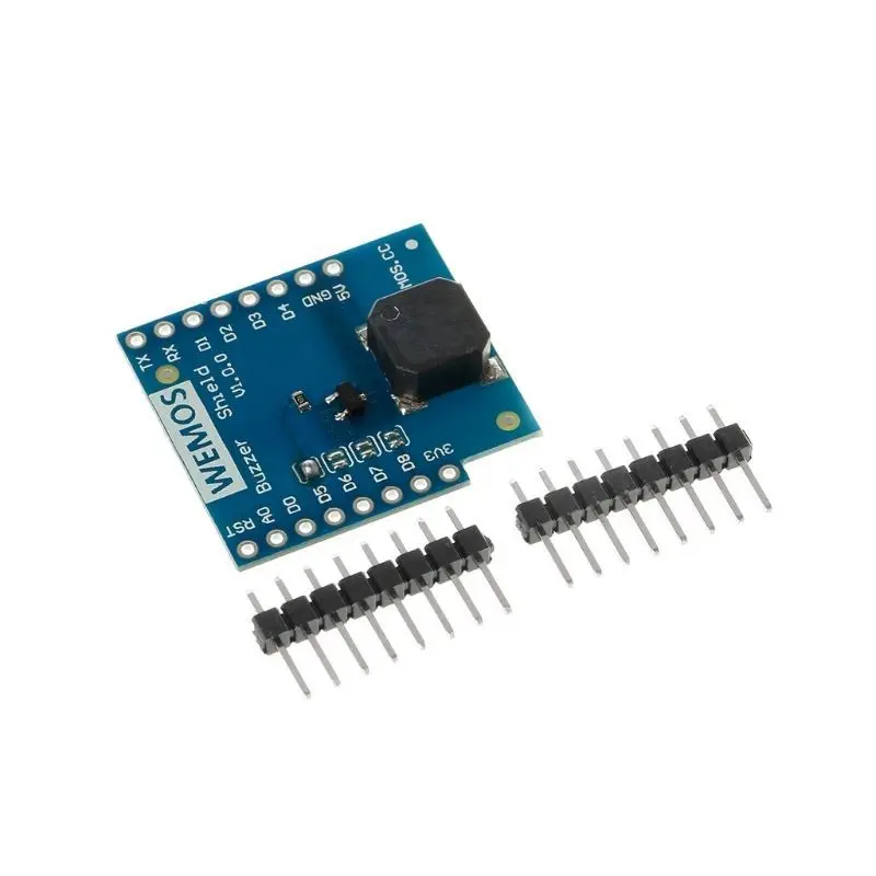 

Buzzer Shield Board For Wemos D1 Mini IOT Blynk ESP8266 Node Mcu uSD Module