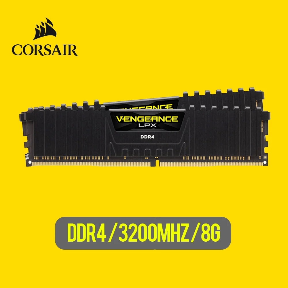 Corsair Vengeance LPX 8GB (1X8GB) DDR4 3200 (PC4-25600) C16 1 35 V настольная память-черный | Компьютеры и офис