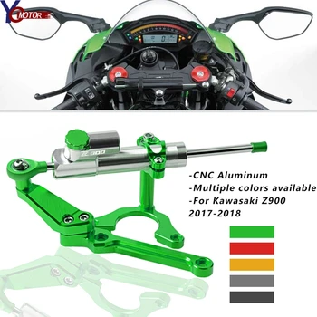 

Green/Black/Glod Prefect For KAWASAKI Z900 2017-2018 z 900 CNC Aluminum Motorcycle Steering Stabilize Damper&Bracket Mount Kit