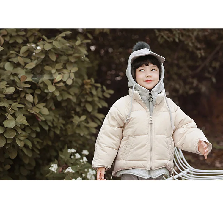 Two-piece Hooded Medium-sized Children Cotton New Children's Clothing Long Sleeve Toddler Girl Clothes Winter Coat for Kids