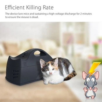 

Electronic Mouse Rat Trap Rodent Pest Killer WiFi Remote Control Electric Zapper