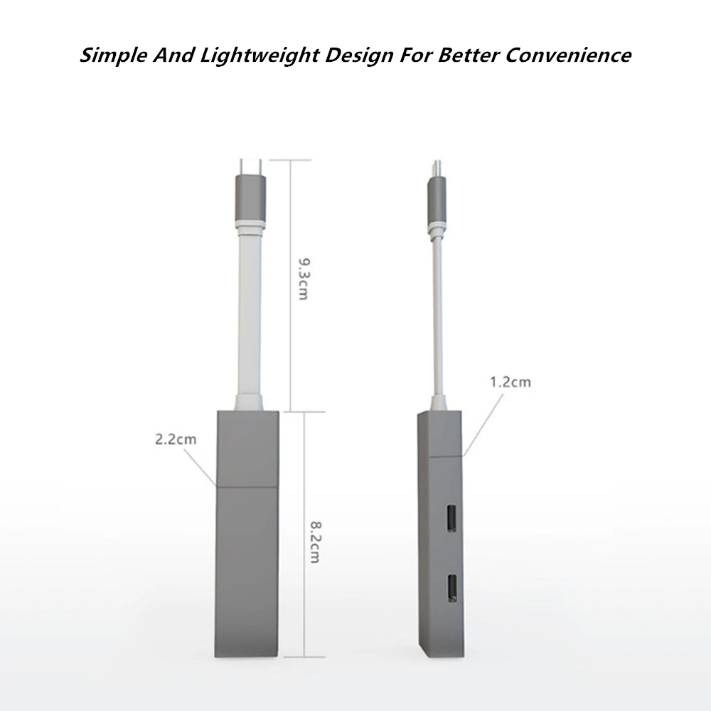 ОВБР USB C центр данных C-Тип HDMI HD PD Быстрая зарядка 5 в 1 конвертер адаптер с USB 3,0 Порты и разъёмы для MacBook huawei MateBook