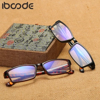 

iboode Men Women Reading Glasses TR90 Anti Blue Light Magnification Hyperopia Eyewear Presbyopic Eyeglasses Unisex +1.0 To +4.0