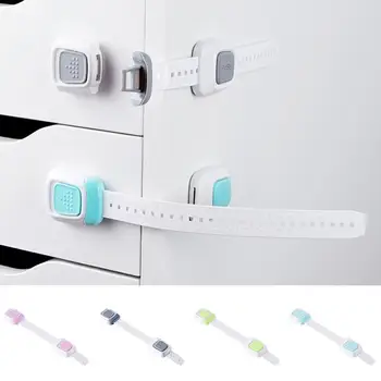 

Humanity design Multifunctional Dual Button Drawer Cabinet Fridge Protection Baby Safety Lock Easy install quick fast open