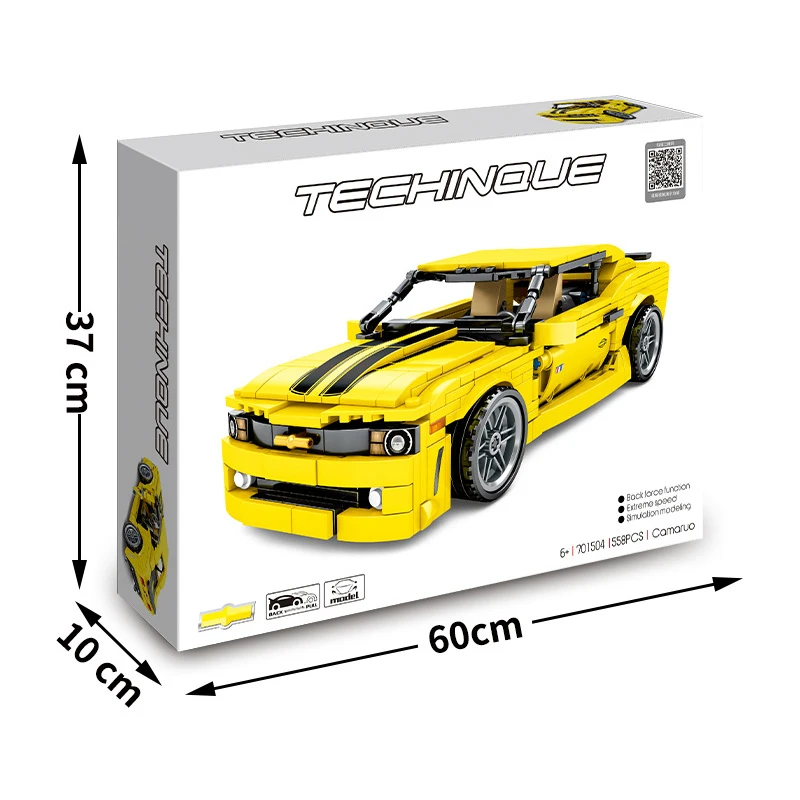 701504 City Technic серия 558 шт скоростные гонки совместимый робот Шмель желтый автомобиль строительные блоки кирпичи игрушки