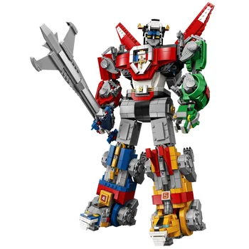 

In Stock Ideas Series Voltron Defender of The Universe Model 2334Pcs Education Model Building Block Christmas Gifts For Children
