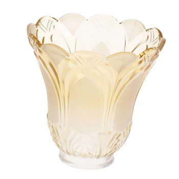 

Fashion-Ceiling Fan Chandelier Frosted and Clear Glass Light Lamp Shade Replacement