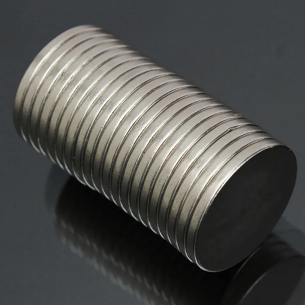 

Hot 20PCS Strong Countersunk 20x2mm-Magnets N52 Rare Earth Neodymium used in kinds of fields such as electrical field