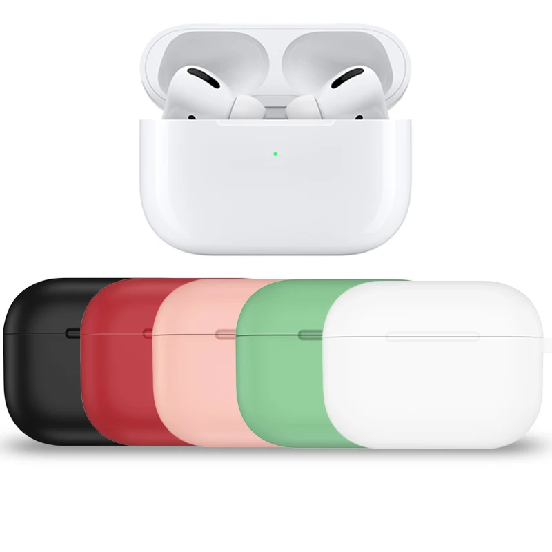 

Case For Airpods Pro Case Bluetooth Earphone Soft Skin Silicone Cover For Apple Airpods 3 Protective Cases Funda Accessories
