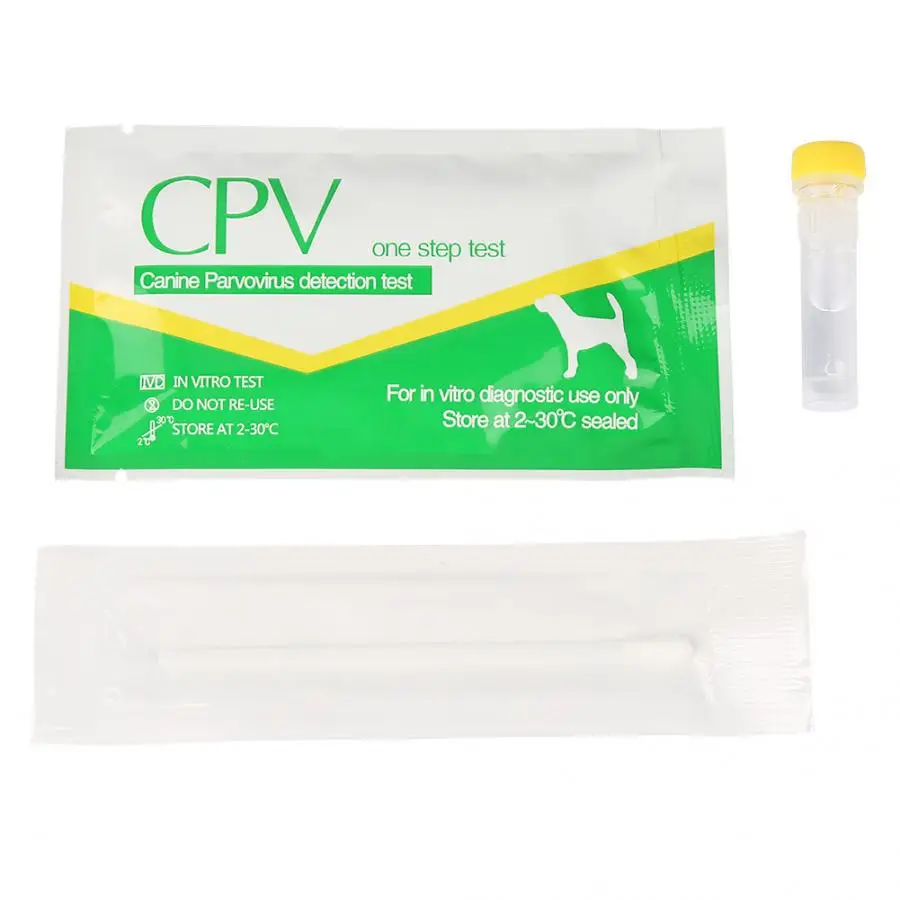 CPV Собака CDV собачья дистема вируса/CPV собачья парвовирусная тест-полоска для домашних животных забота о здоровье домашних животных Товары для домашних животных - Цвет: CPV