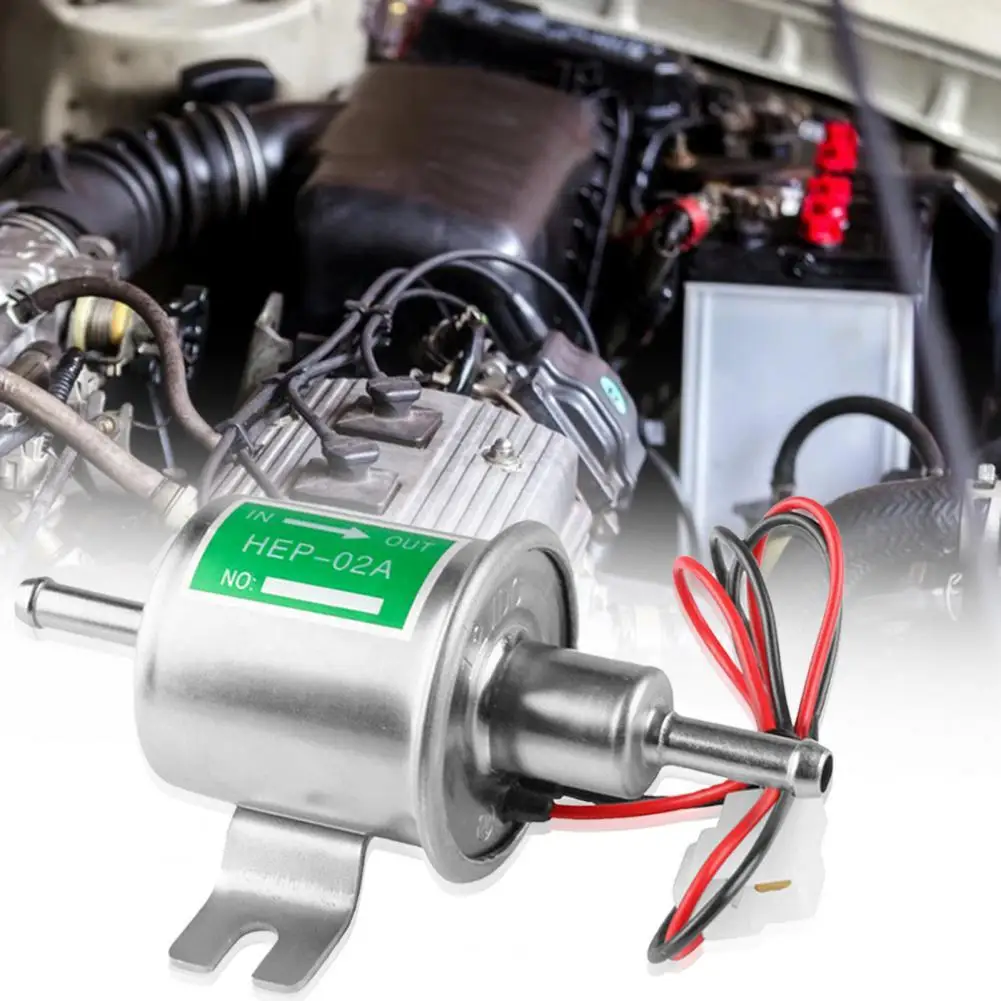 Fuel Pump Non rust Corrosion resistant Aluminium 12V Gas Diesels Oil