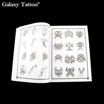 

New Tattoo Book Totem Art Manuscript Festive Auspicious Tattoo Atlas Album Chinese Style Small Totem 89 Pages Free Shipping