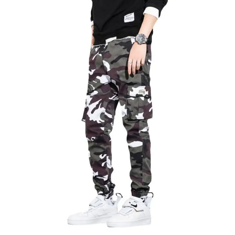 Spring Autumn Men's Pants Casual Loose Camouflage Sweatpants Large Size 7XL Sweatpants for Men Sports Pants Jogging Pants Men cargos for men