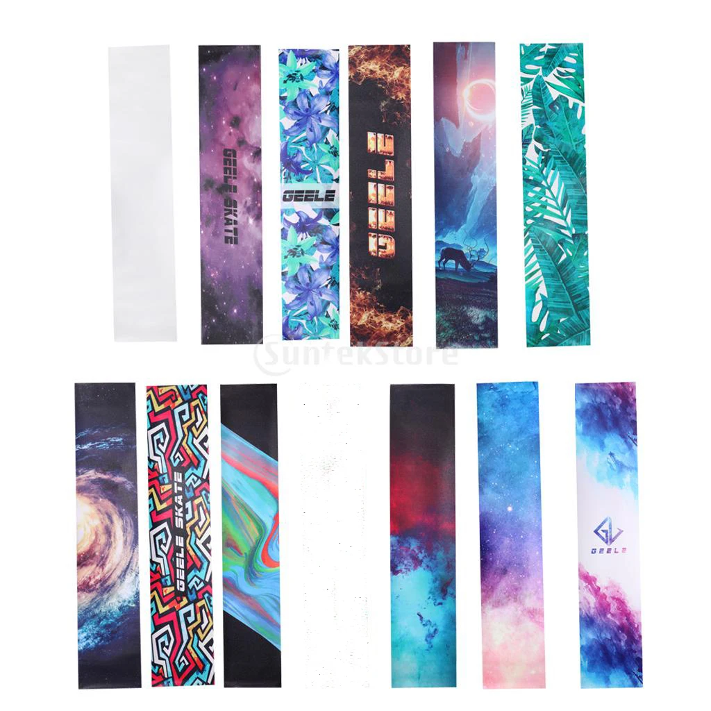 Лонгборд скейтборд Песочная бумага Griptape Нескользящая длинная доска Защитная Наклейка Песочная бумага на открытом воздухе