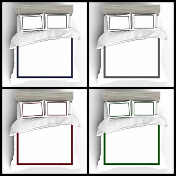 

Linen Set Cotton Geometric Bedding Set Stitching Comforter Bedding Luxury Duvet Cover Set Double High Quality Bed King Size Bed