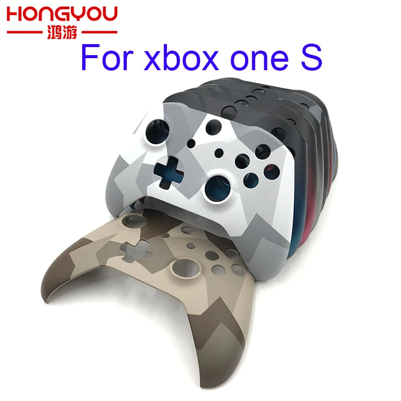 Original Plastic Front Housing Shell For Xbox One Slim Gamepad Top Case