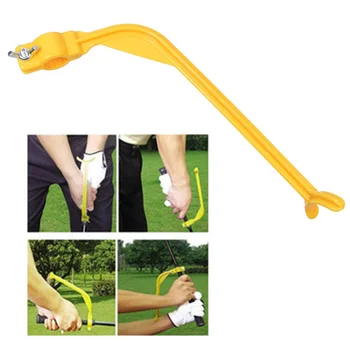 

Simple Beginner Wrist Practicing Tool Trainer Golf Swing Training Aid Arm Professional Alignment Angle Fixed Gesture Corrector
