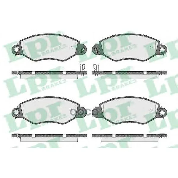 Колодки Тормозные Ford Transit 00-06 Передние Lpr 05p994 Lpr арт. 05P994