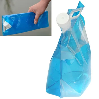 

Collapsible Carrier Bag Portable Bucket 1PCS PE Tourism Camping Movement Folding Picnic Outdoor Watercarrier Foldingwaterbag