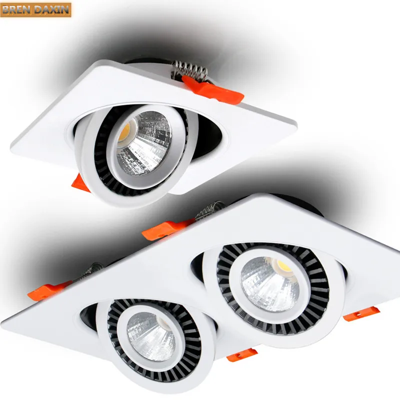 디밍이 가능한 Led 다운 라이트 Led 스포트 라이트 AC85-265 COB 천장 조명 거실 침실 주방 인테리어 조명