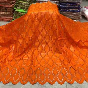 

2020 New arrival african Bazin riche fabric with beads embroidery lace / bazin riche dress material Nigerian HZ060505