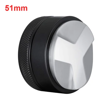 

Dual Head Adjustable Coffee Distributor Grinder Barista Mini Powder Tamper Press Stainless Steel Professional Tools Leveler