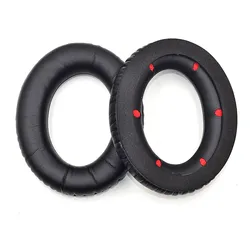 High-Quality Soft Memory Foam Ear Pads for Kingston HyperX Cloud Revolver S Headphones Replacement (Black)