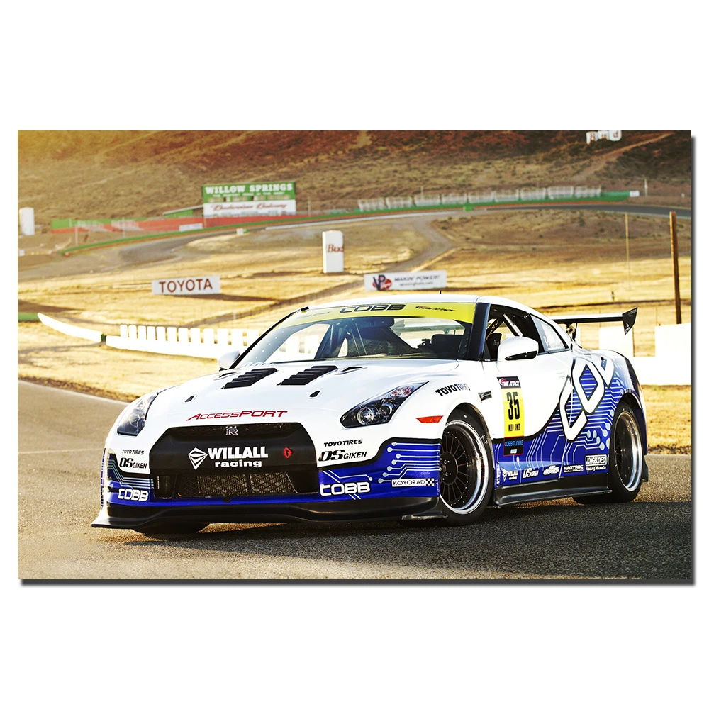 Nissan GTR 35/50 Posters Wall Art Canvas Prints Decorative Paintings