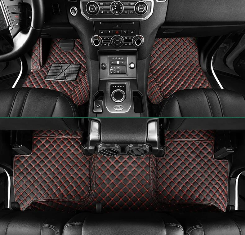 Автомобильный коврик для Land Rover Discovery 3 LR3 2003-2009, ножные коврики, высокое качество, кожа