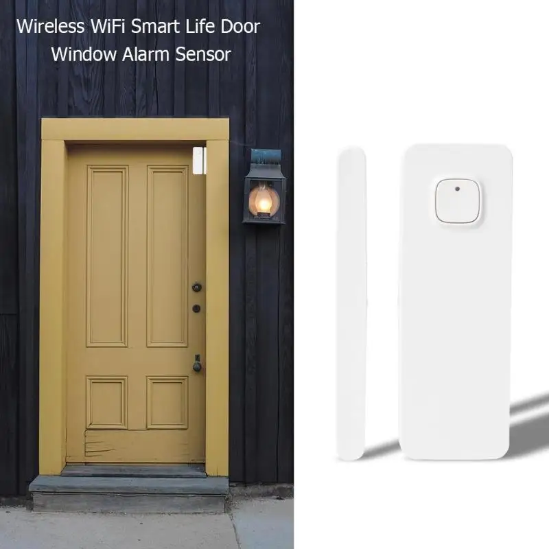 Домашняя безопасность беспроводной WiFi умная жизнь дверная оконная сигнализация датчик детектор