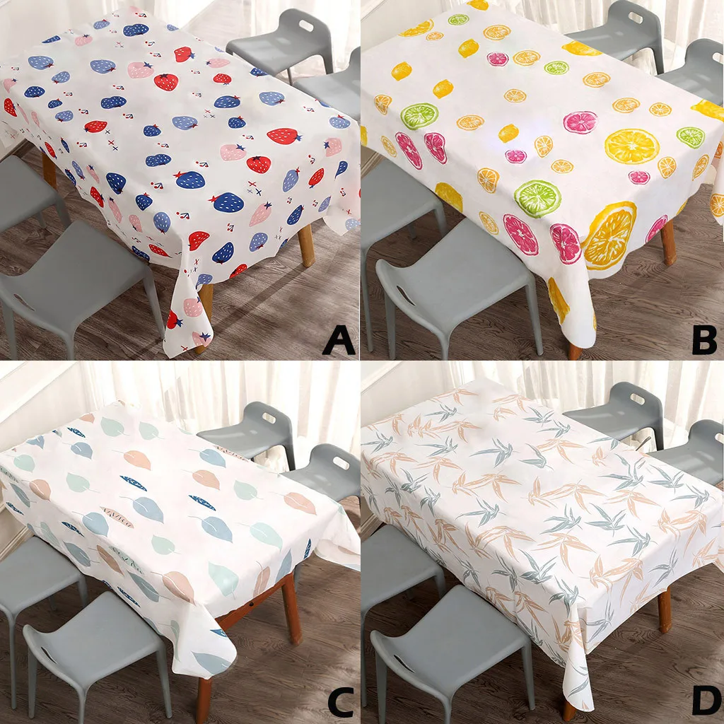 Водонепроницаемый и водоотталкивающее покрытие Скатерти для Кухня декоративный