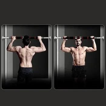 

Adjustable Door Horizontal Bars Exercise Home Workout Gym Chin Up Pull Up Training Bar Sport Fitness Equipments