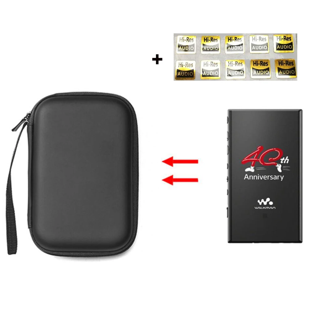 Прочный жесткий переносной ящик для хранения с крышкой чехол для Walkman ZX500 NW-A100TPS NWZ-WH505 NW-A50 Eva чехол
