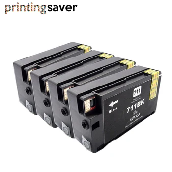 

4xBlack 711 XL Compatible ink cartridges for HP711 711XL for HP Designjet T120 T520 printer CZ133A