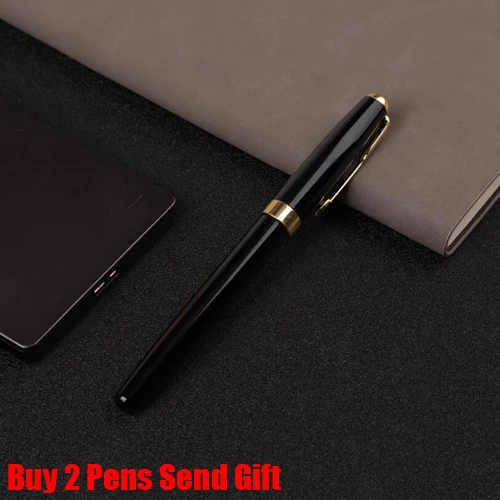 Black Roller Pen Новое поступление бренд Sonnet металлическая шариковая ручка Роскошный бизнес подарок письменная ручка купить 2 ручки отправить подарок - Цвет: Black Roller Pen