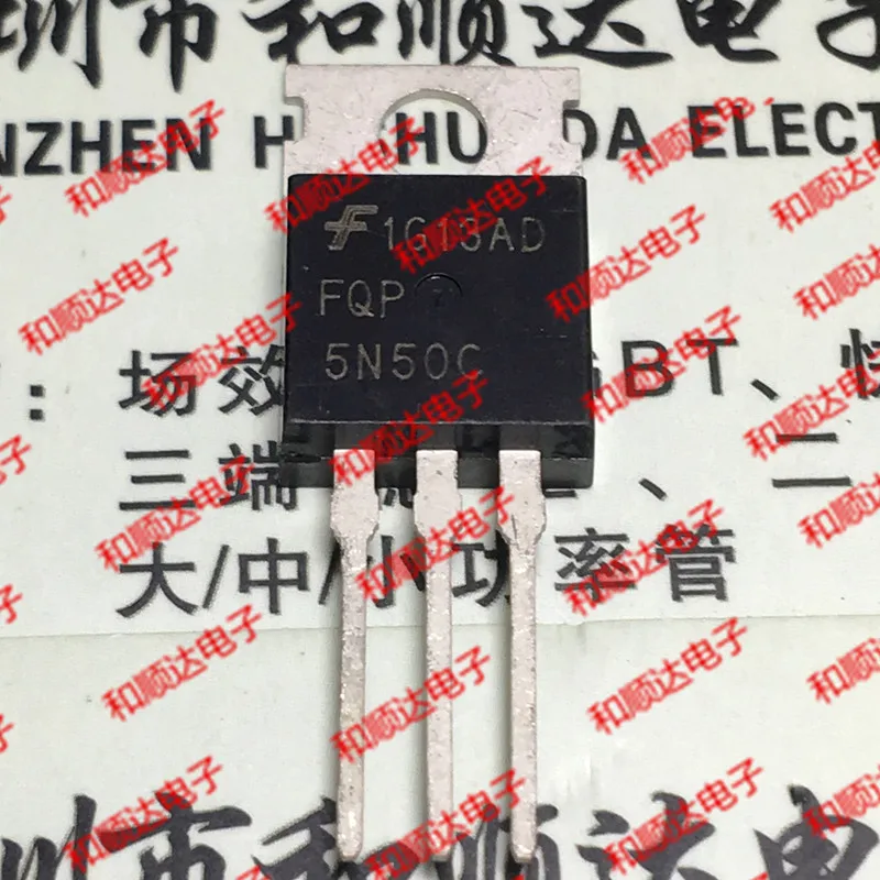 

5 шт./лот FQP5N50C TO-220 500V 5A