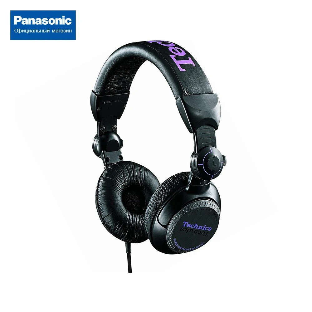 Профессиональные накладные наушники Panasonic Technics RP-DJ1200E-K