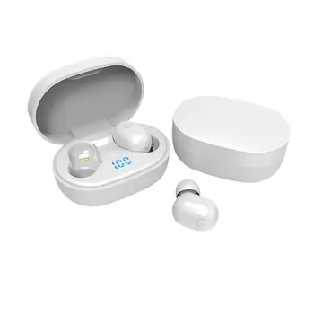 

Wireless V5.0 Bluetooth Earphone HD Stereo Earphone Sports Headset With Dual Mic and 280MA Battery Charge Case N08