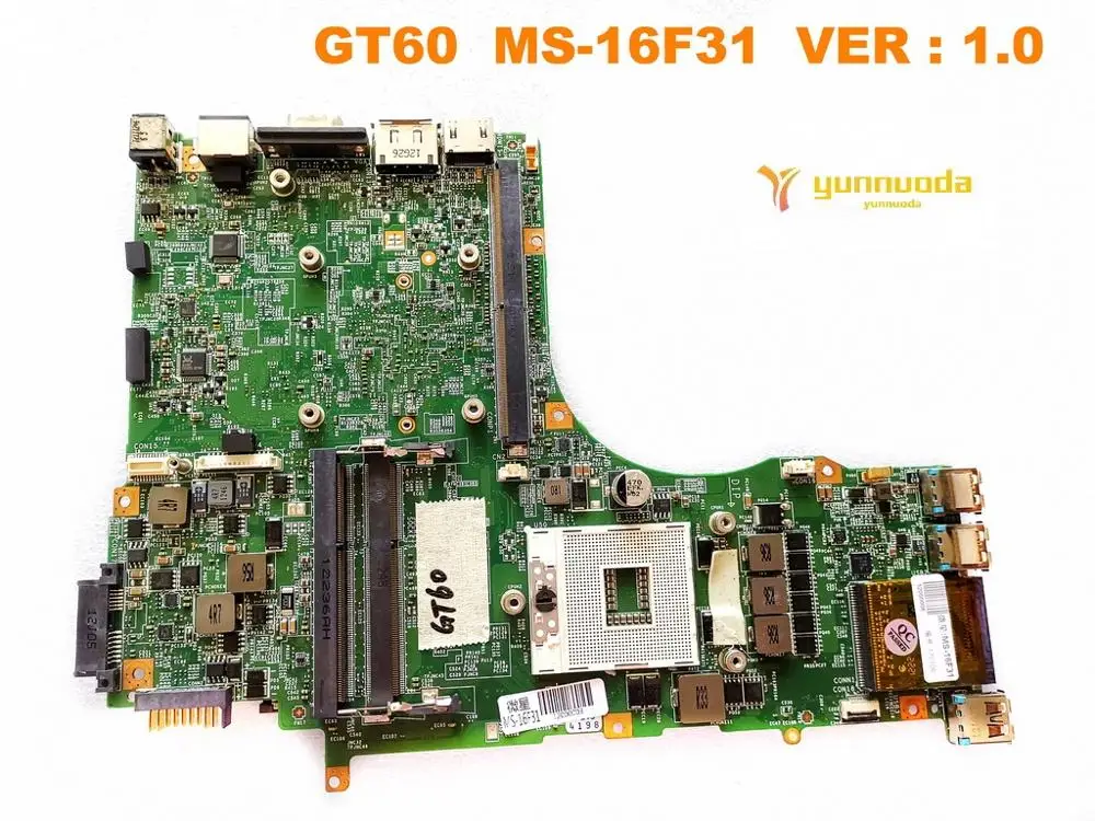 Для MSI GT60 MS-16F31 материнская плата для ноутбука GT60 MS-16F31 VER 1,0 протестирована хорошая