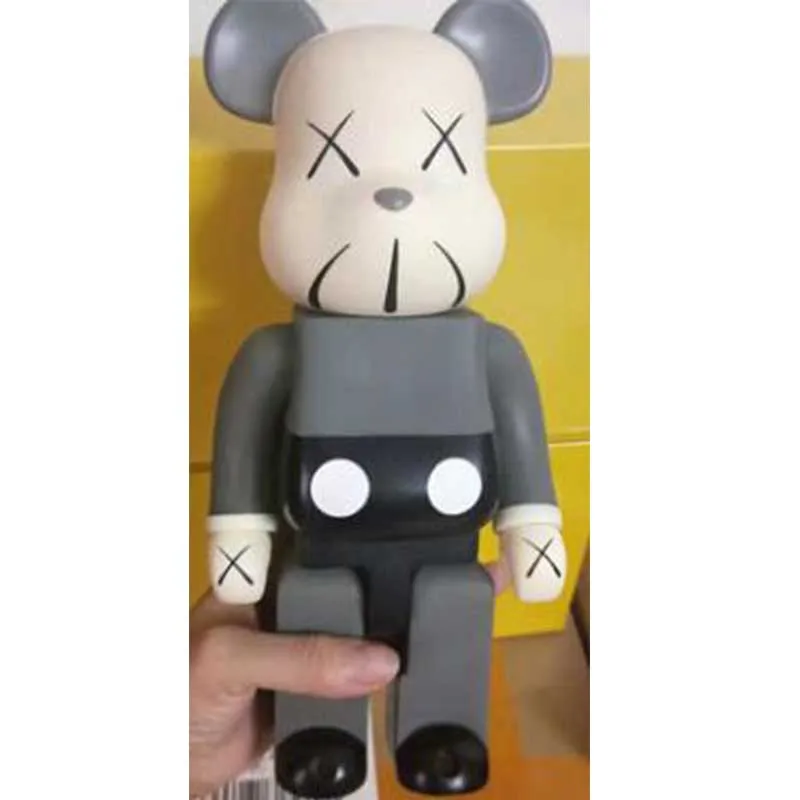 Новинка 28 см 400% Bearbricklys фигурки блоки Медведь Кукла Коллекционные модели игрушки для друзей