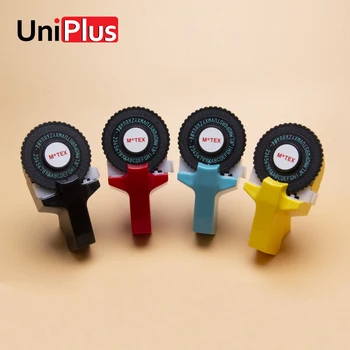 

UniPlus 9mm Dymo 3D Embossing Label Printer Machine Motex E-101 Label Maker DIY Letter Typewriter MultiColor Hand Printer Ribbon