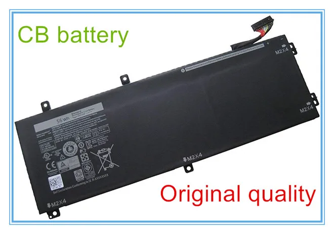 Оригинальное качество 56Wh RRCGW Батарея для 5510 XPS 15 9550 M7R96 62MJV