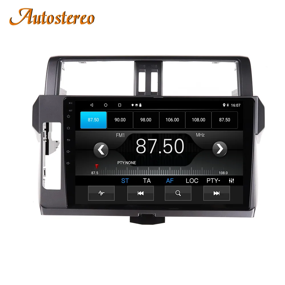 DSP Android 10,0 автомобильный dvd-плеер gps навигация для Toyota Prado 150- головное записывающее устройство Авто Радио мультимедийный плеер