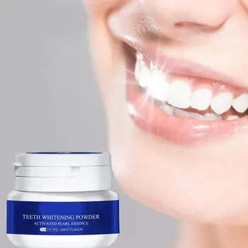 

30g Teeth Whitening Powder Pearl Essence Toothpaste Dental Tools White Teeth Cleaning Oral Hygiene Remove Plaque Stains TSLM1