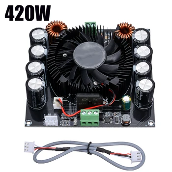 TDA8954TH Large Power Digital Audio Amplifier Board 420W Subwoofer Board Sound Amplifier Audio for Stereo Speaker aluminum pcb circuit board 82 8 28 8 110mm wxhxl mini audio amplifier stereo enclosure instrumentation power amplifier